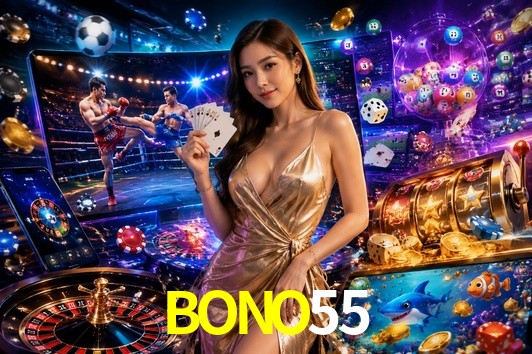 Página principal de BONO55 Casino con juegos en vivo y tragamonedas para México